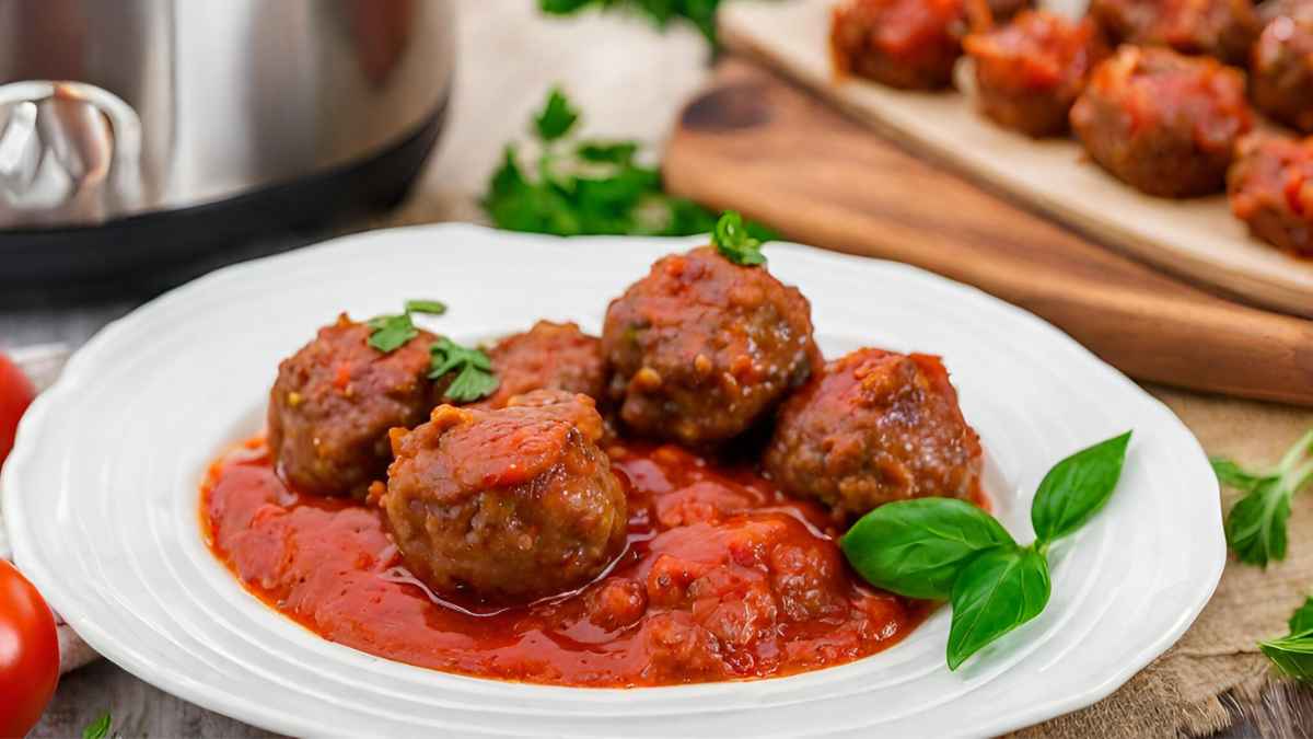 Albóndigas con tomate Crock Pot