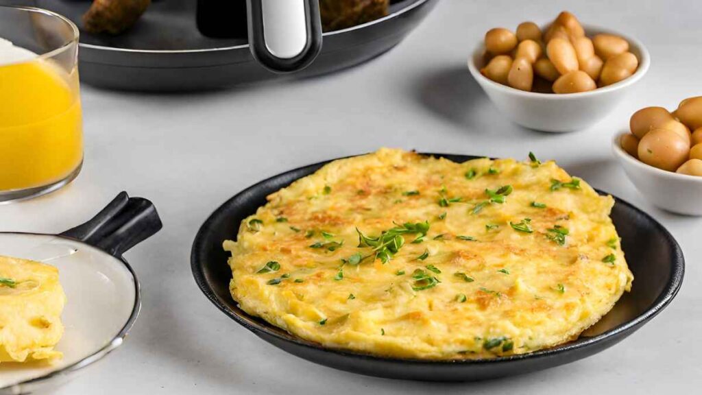 Cómo Preparar Tortilla De Patatas En Freidora De Aire ¡MUY FÁCIL!